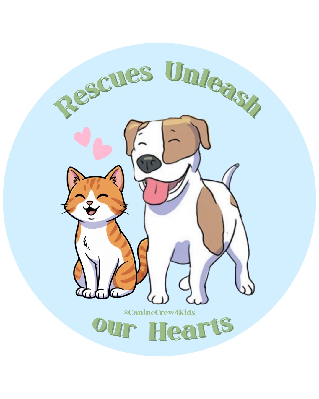Rescues Unleash Our Hearts Button